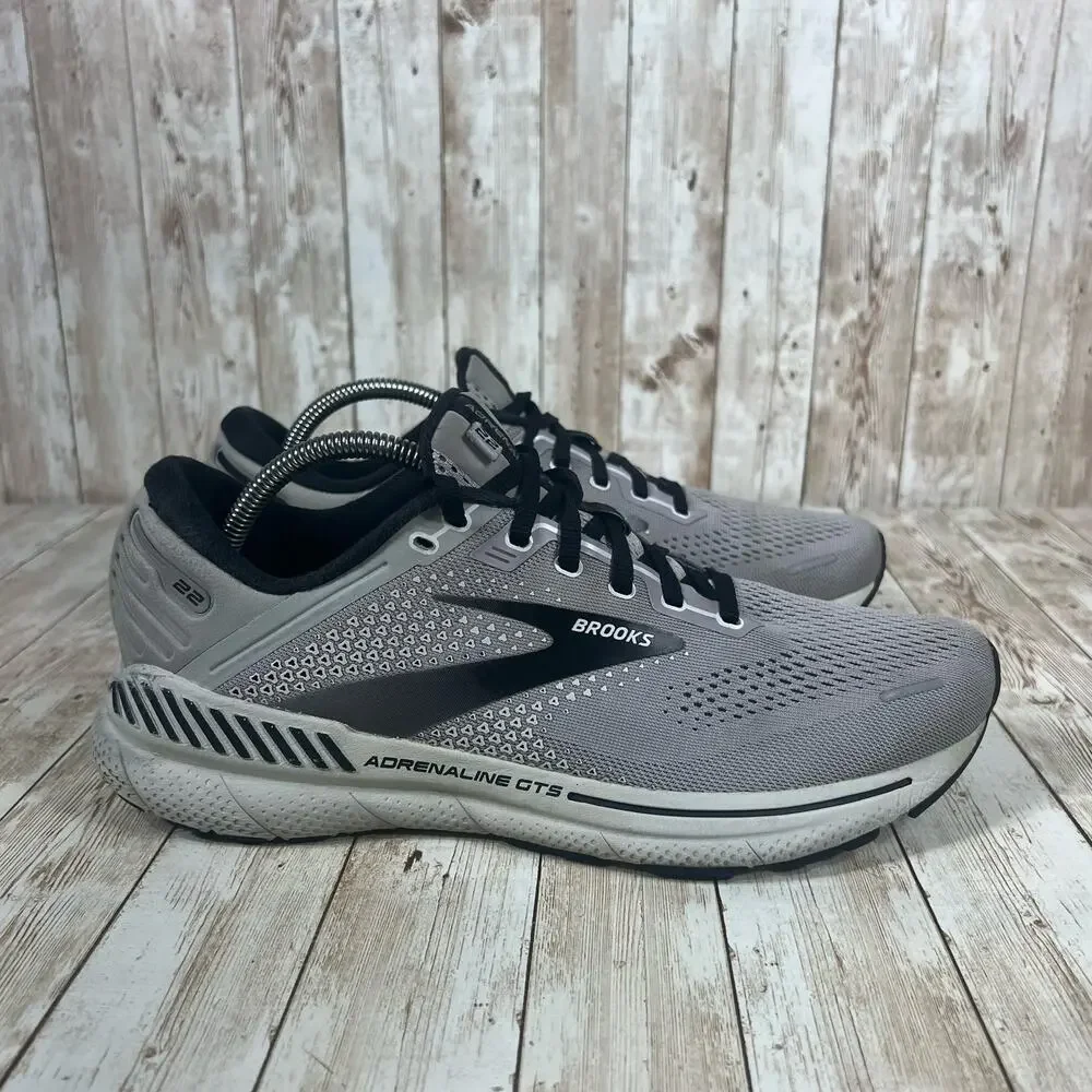 Brooks adrenaline 22 gray Mens 9.5 narrow